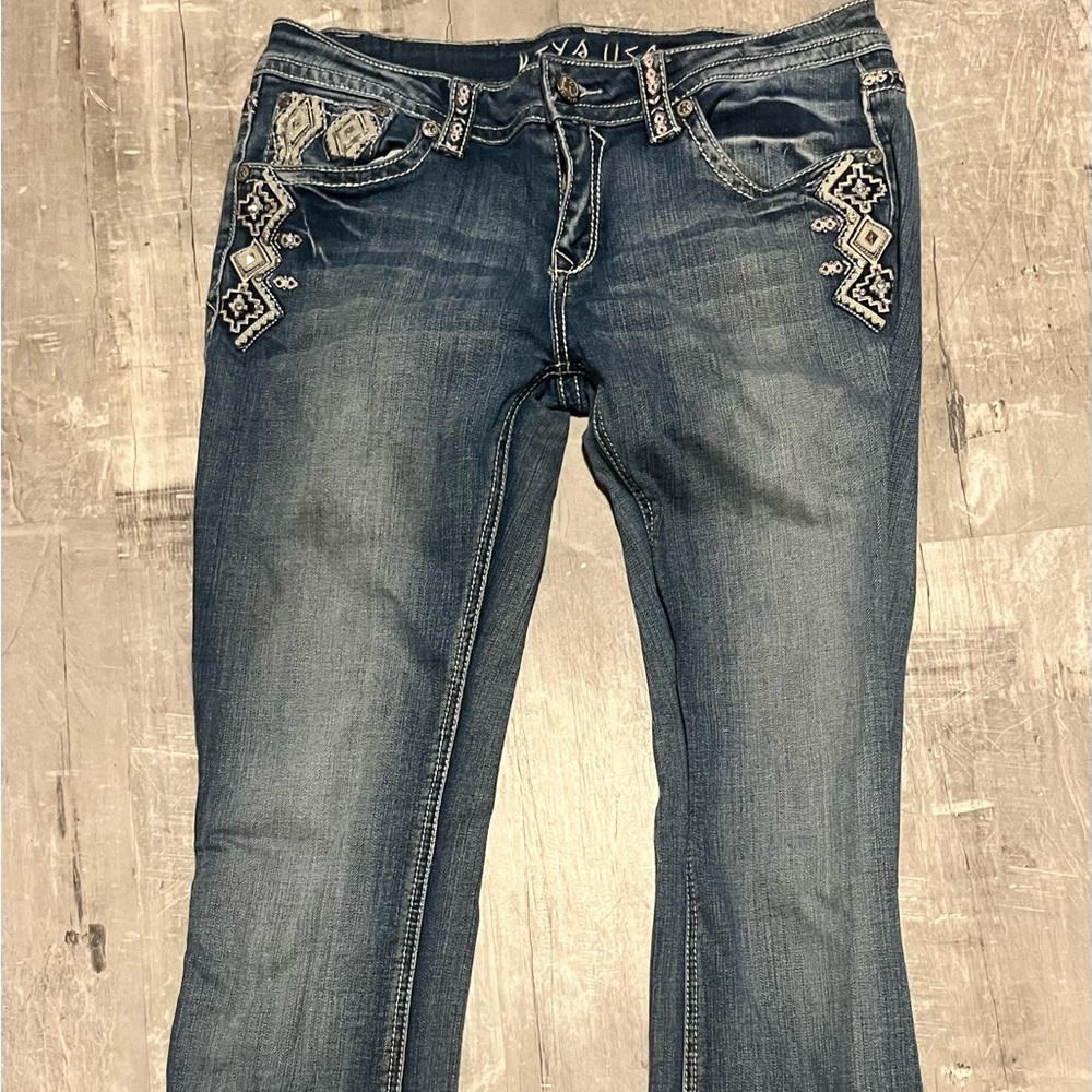 Keya  USA JEANS SIZE: 13 (32) boot cut